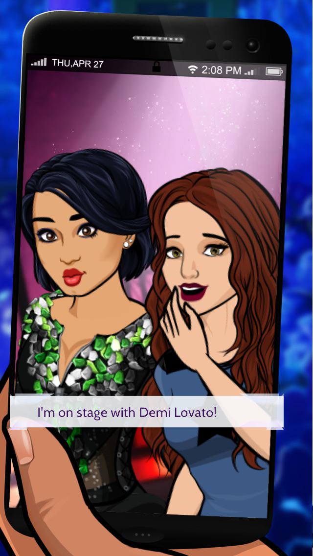 I got a photo on stage with Demi Lovato! #episode #demipathtofame bit.ly/GetEpisode