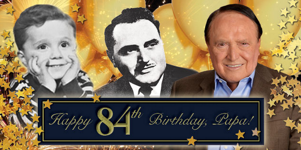 Happy birthday Papa Morris cerullo and More years of impact sir 