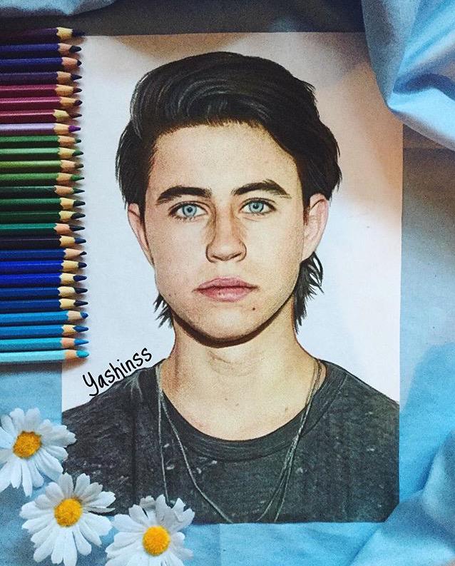 griereurope's tweet photo. Drawing of Nash made by @/Yashinss on Instagram http://t.co/ssX5wS69Tw