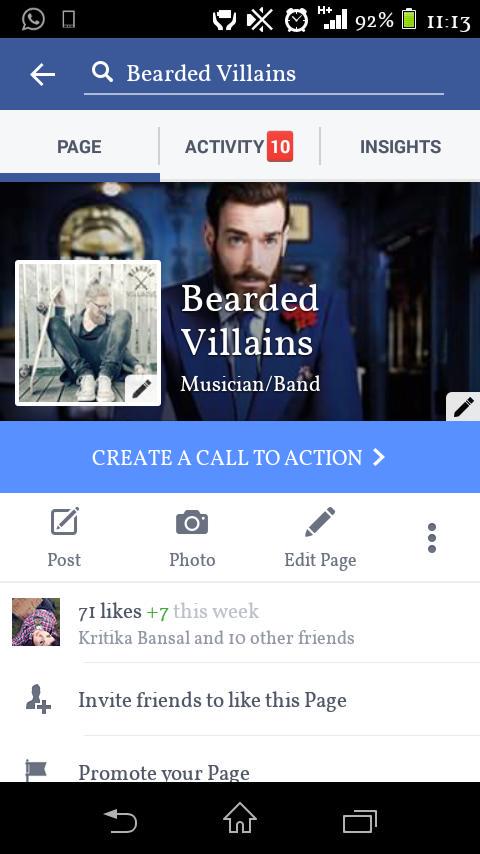 Like on Facebook #BeardedVillains