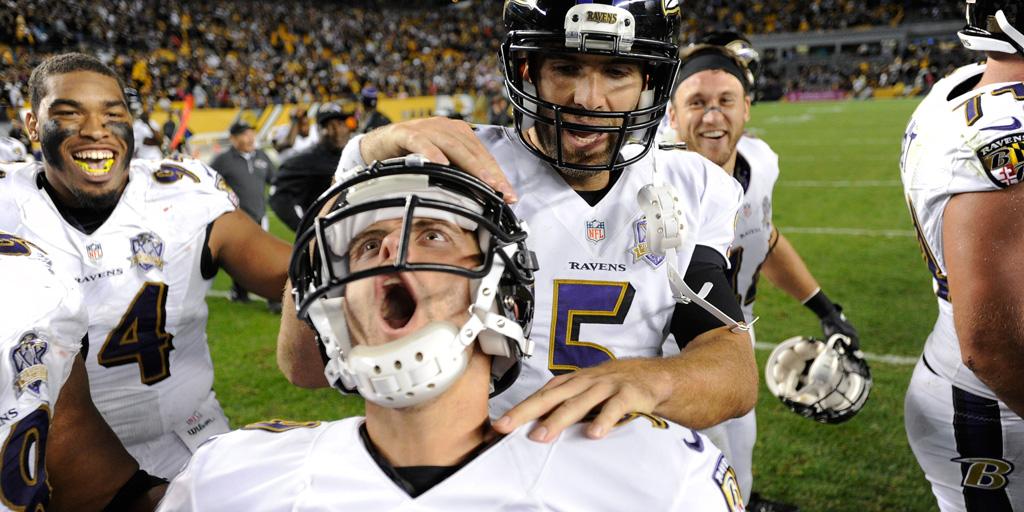 AroundTheNFL's tweet photo. New Podcast: The ATN crew predicts Week 4 winners and recaps Ravens' OT win over Steelers http://t.co/qG5qXuG6bo http://t.co/B4nVu4W3XP