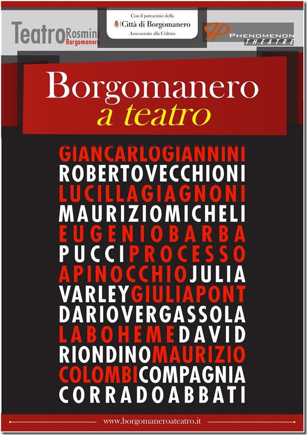 Presentato cartellone di #BorgomaneroaTeatro <a href="/TEATROROSMINI1/">TEATRO ROSMINI</a> <a href="/il__Phenomenon/">Phenomenon</a> goo.gl/2D1gPK