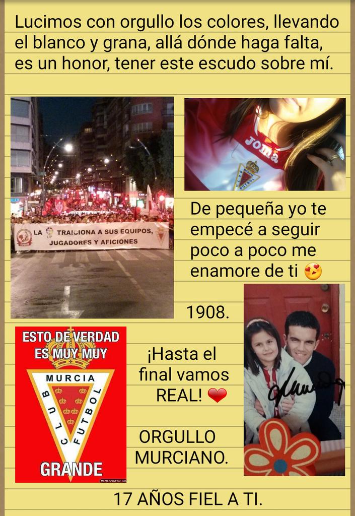 GambinCristina's tweet photo. #SentimientoRealMurcia ❤⚪
⬇ @ffrm_es ; @realmurciacfsad ⬇ http://t.co/3ybgklHVTN