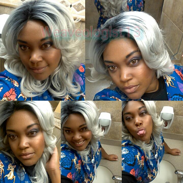 themrscbdi's tweet photo. O the fun I had making this baby... #customColor #FullUnit #LaceFrontal #Storm #Silver #Grey #Ombrè http://t.co/GUY7Xc936P