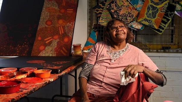 Indigenous art reimagined in SA's APY Lands bit.ly/SMH2Oct <a href="/smh/">The Sydney Morning Herald</a> <a href="/smh_andrew/">Andrew Taylor</a> @artgalleryofsa <a href="/mitzevich/">Bridget Mitzevich @ CO_JLU_NQ</a>