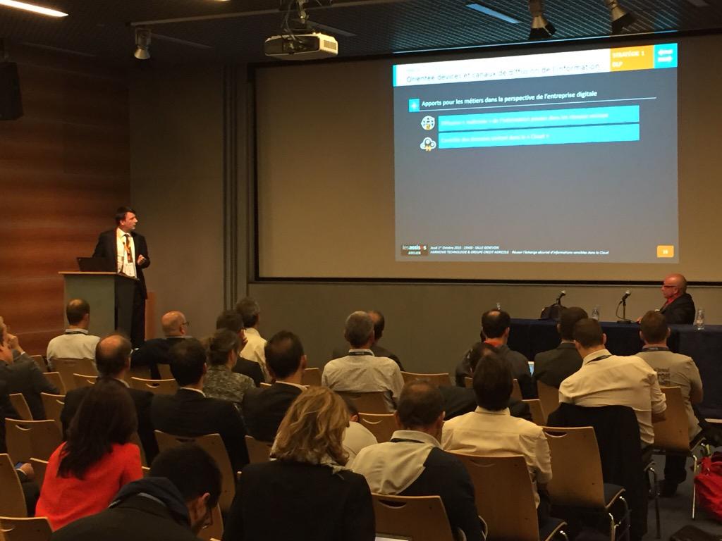 HarmonieSSI's tweet photo. @Les_Assises Atelier Harmonie hier sur le partage sécurisé d'information sensible dans le Cloud #Assises2015 stand133 http://t.co/2RwpXZylR3