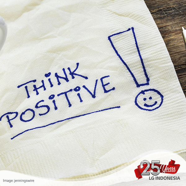 Awali pagi dengan pikiran positif. Sudahkah Anda berpikir positif hari ini, Sahabat LG? #LGCares