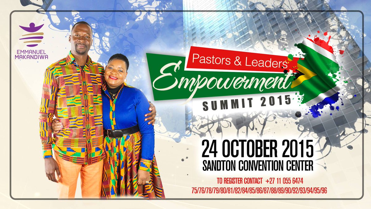 christtvchannel's tweet photo. South Africa Pastors and Leaders Empowerment Summit 2015 with @prmakandiwa Register now limited seats!! #recieveLIFE http://t.co/iVD8RjkYE6
