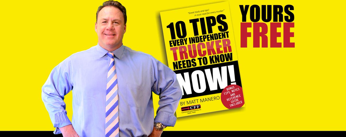 CFFNationwide's tweet image. If you&apos;re an independent #Trucker you need these #TruckerTips 10tipsbook.com/trucking/