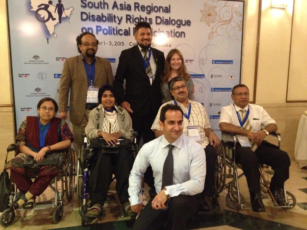 Ahmed_hamdhan's tweet photo. SA Regional Disability Rights Dialogue on Political Participation organised by @IFES1987 #electionaccess http://t.co/gN6WltCIIM
