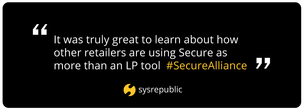 sysrepublic's tweet image. The role of Loss Prevention continues to evolve and Secure is evolving with it thanks to the #SecureAlliance