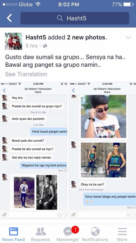 davidkingdivina's tweet photo. Nakakainit nang dugo putangina #thisgrouparebroken #fs #atlist #bawalpangetgang http://t.co/LwbEsOiH0n