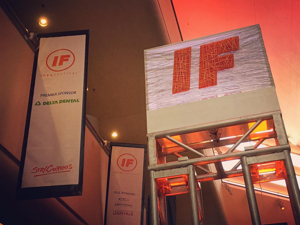 jasonhiner's tweet image. #IdeaFestival day 4... Here we go. #IF14 #StayCurious