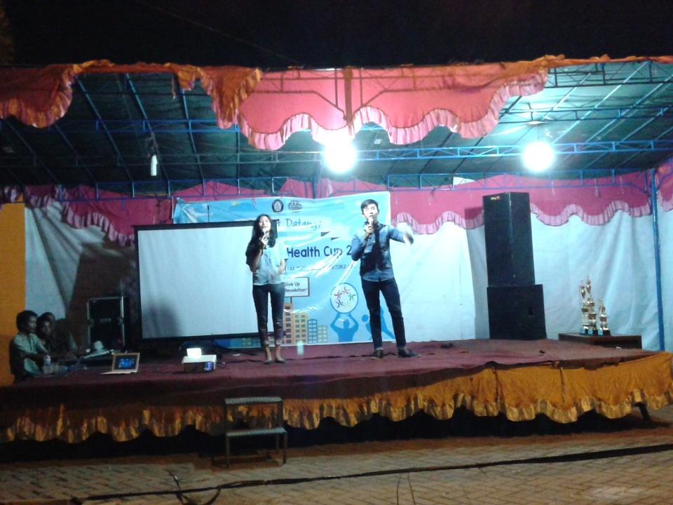 Pembukaan closing ceremony PHC UNDIP 2015! Bismillah 🙌