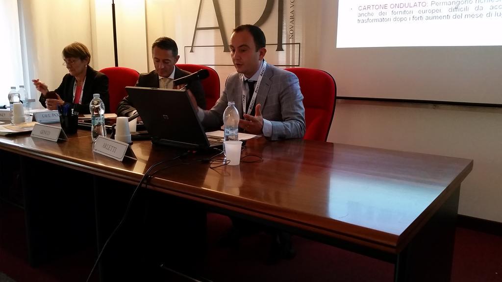 L'intervento di <a href="/MarcoArletti/">Marco Arletti</a>  al #workshopadaci organizzato presso #APINovara quali sono i trends degli imballaggi?