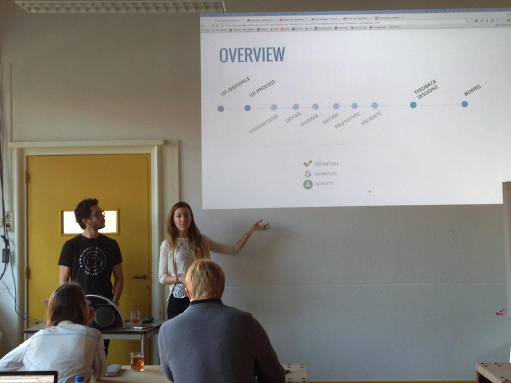 <a href="/dalieslinda/">Dali Szostak</a> from Google and Michael Kleinerman from YouTube guest lecturing at our #mmitech @NHTV executive masters