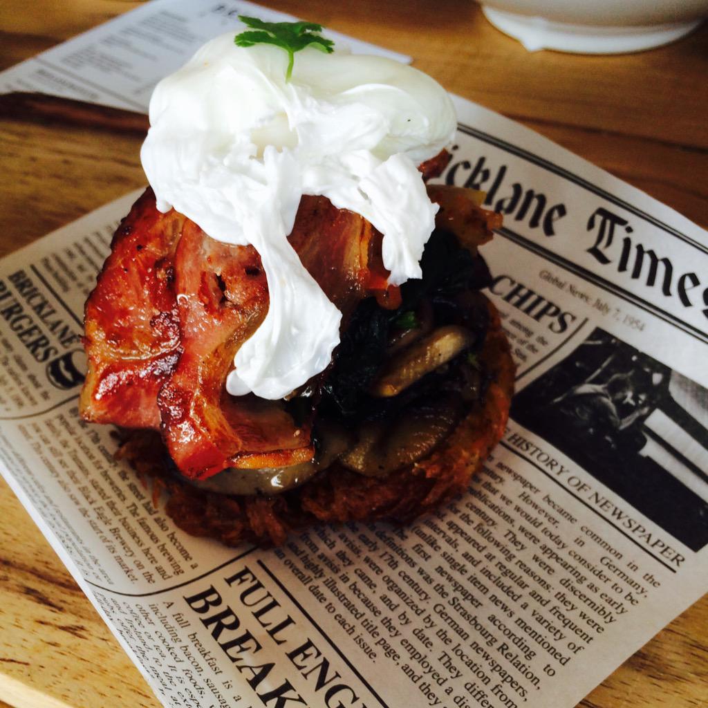 Dompie's tweet photo. And now for #eggcity - yay! Thanks @bricklaneeatery http://t.co/gT3lGywlhl