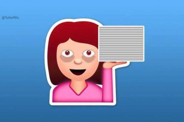 TuiterHits's tweet photo. Deberían poner este emoticono para cuando estemos de exámenes http://t.co/Y8Ldqib2b2