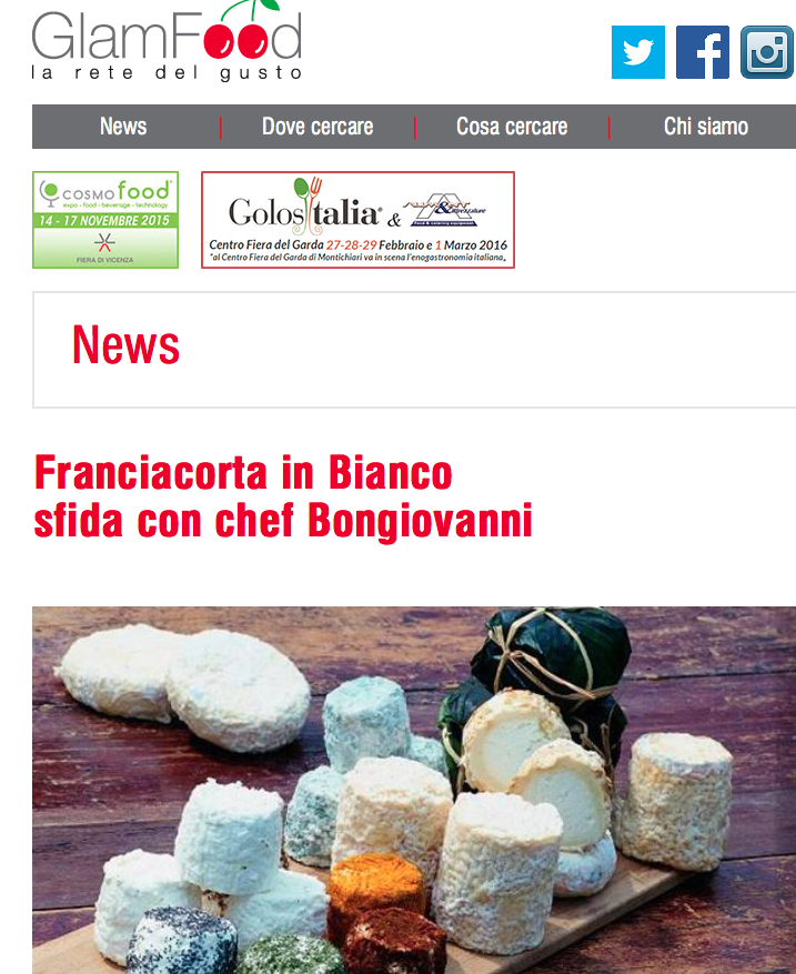 FranciacortainB's tweet photo. anche @GlamFood_it invita appassionati di cucina a sfidare @bongjchef a #FranciacortainBianco
http://t.co/Bo5FeCmJhm http://t.co/icT46CIfEb
