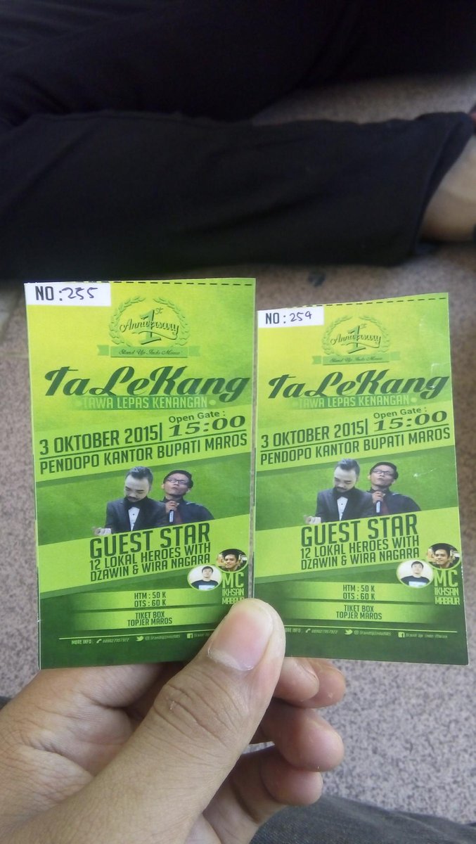 Min <a href="/StandUpIndoMRS/">BACA BIO!!!</a> adami saya tiketku. Sampai jumpa besok 😀. Btw ini acara standupnya, ada raditnya ? Muehehe