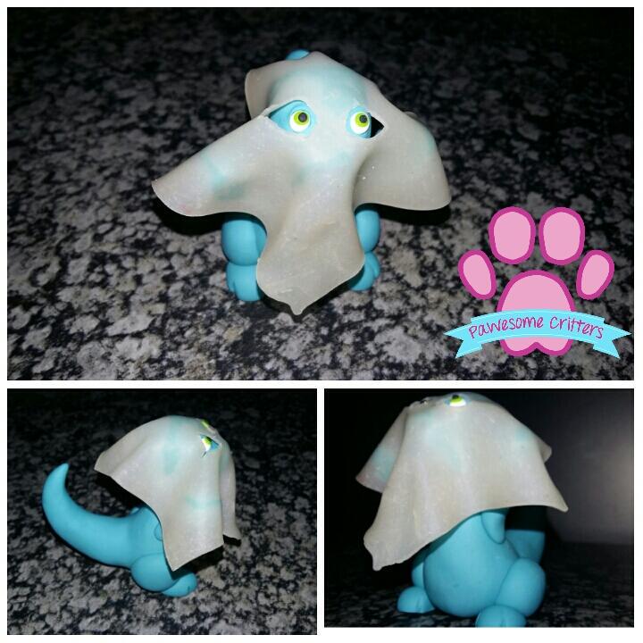 My first  #Sculptober submission!
Lucy thinks she is super spooky! :)