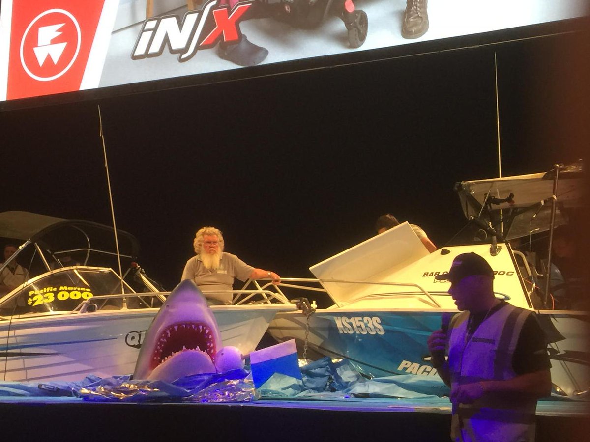 KangarooBeach's tweet photo. Shark attack in Oz - less common than vending machine injuries - carry a tourniquet n haemostatic dressing #fernosim http://t.co/0CbjDJiG0u
