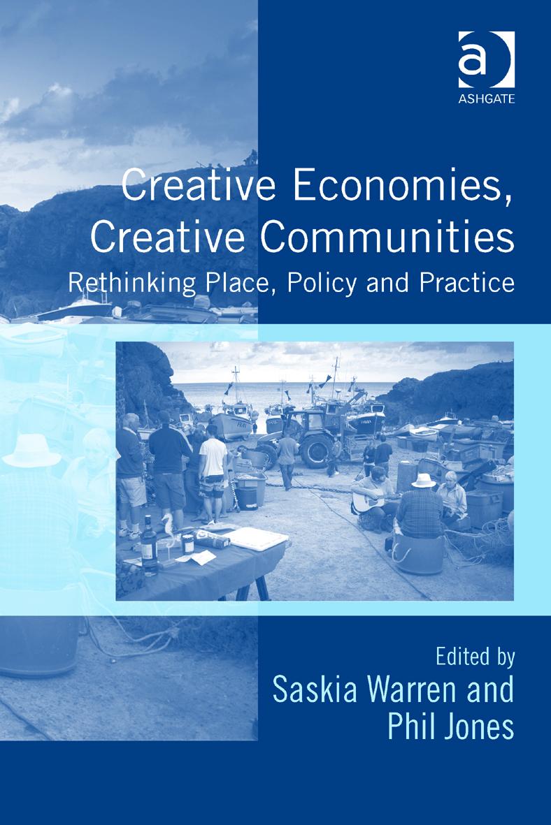 New Book– re-orientates the study of creative economy to questions of community &amp; place bit.ly/1TQGz5K