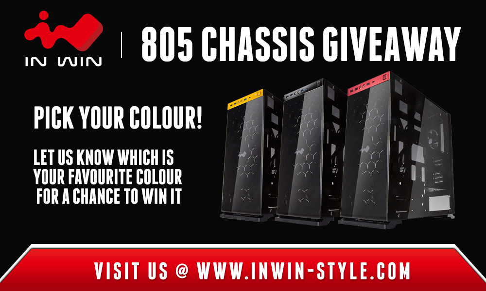 **COMPETITION** Win our new IN WIN UK  805 Chassis &amp; VOTE for your favourite colour &amp; RT!
 facebook.com/INWINUK/app_42…
