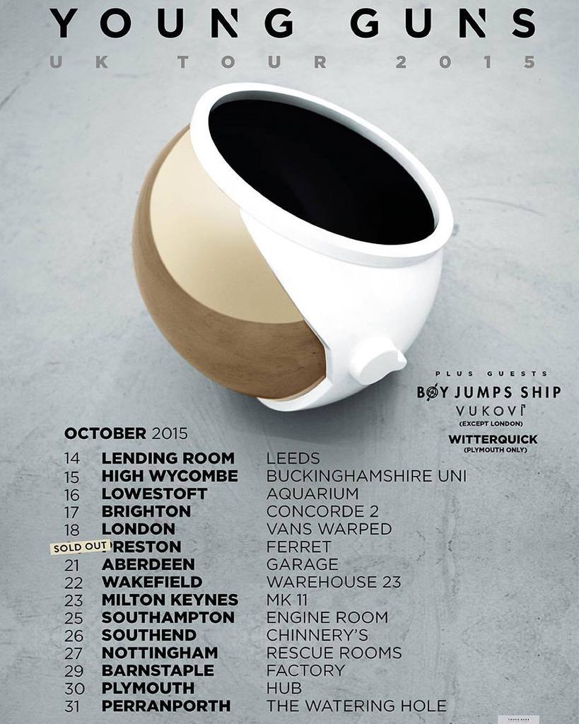 We've unfortunately had to cancel coming to Exeter at the end of the month, so instead we'… ift.tt/1RjMq3Y