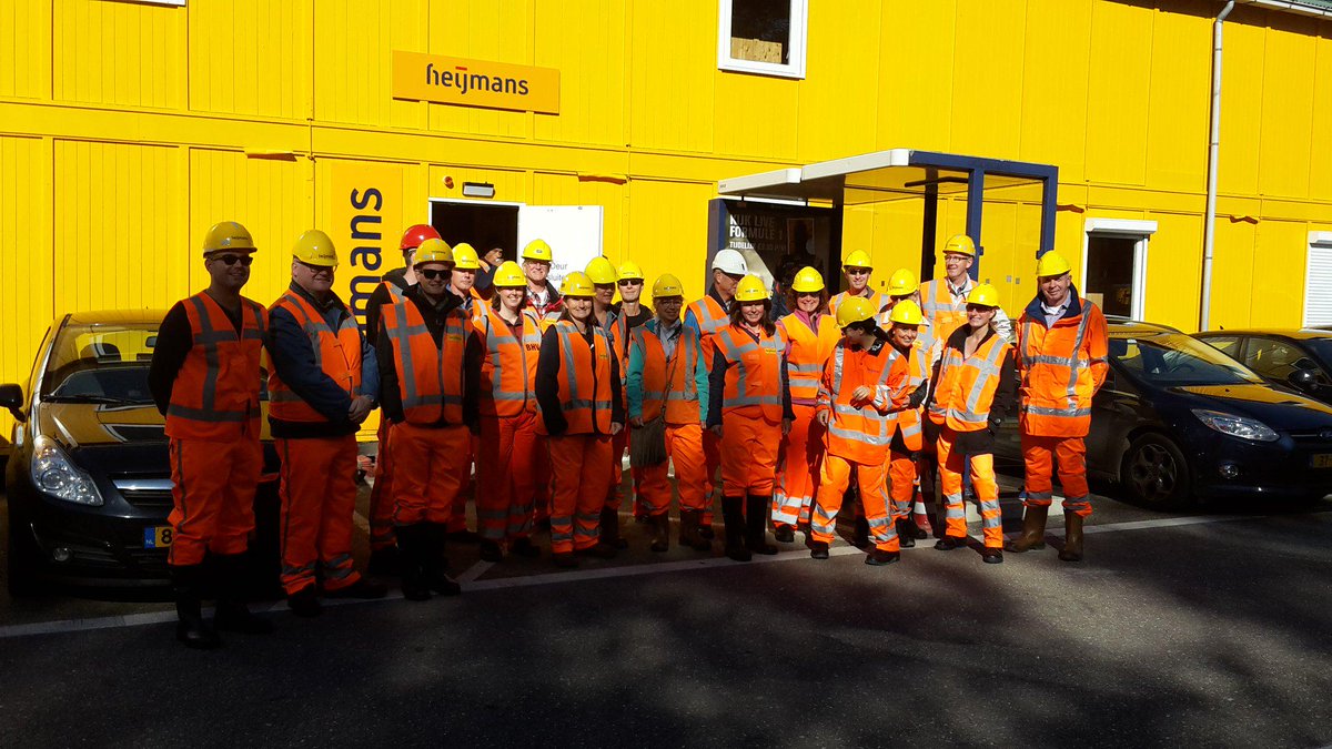 Uitleg gehad over wat minimaal moet en wat extra kan goed voor #Ecologie dankzij inspanning #heijmans &amp;#RWS