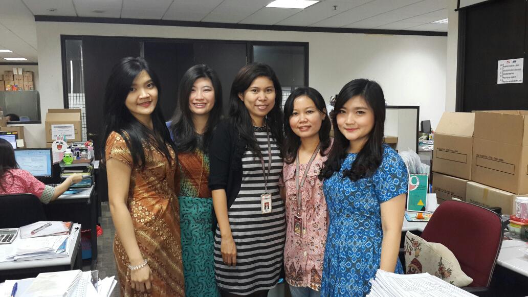 marlinadjayadi's tweet photo. #KantorTerbatik #CakrawalaMegaIndah #BatikNationalDay2015 -Marlina @101Jakfm @WikoIndonesia http://t.co/Lsr4CNmbSA