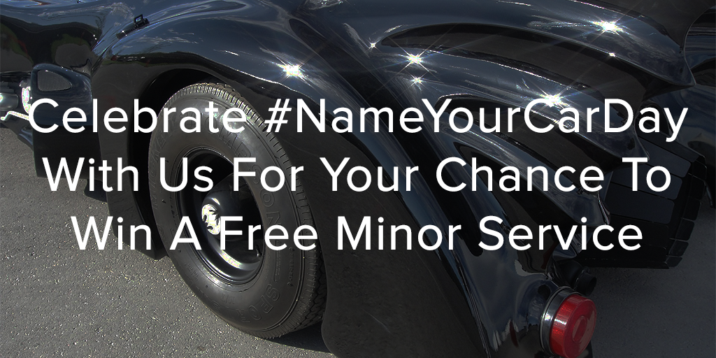 #nameyourcarday - Enter our competition here: bit.ly/1JGmPfd
