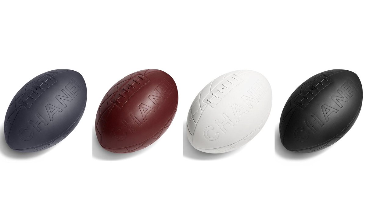 Chanel rugby balls are now a thing.