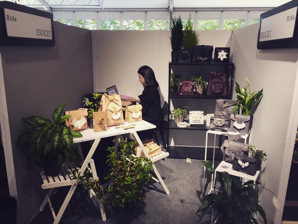 monthdayyear_'s tweet photo. Today we're at @premiereclasse #Tuileries with @ExocetParis 👌 come check out the booth at B184 #PFW #Paris #fashion http://t.co/LIFDUaVOtP