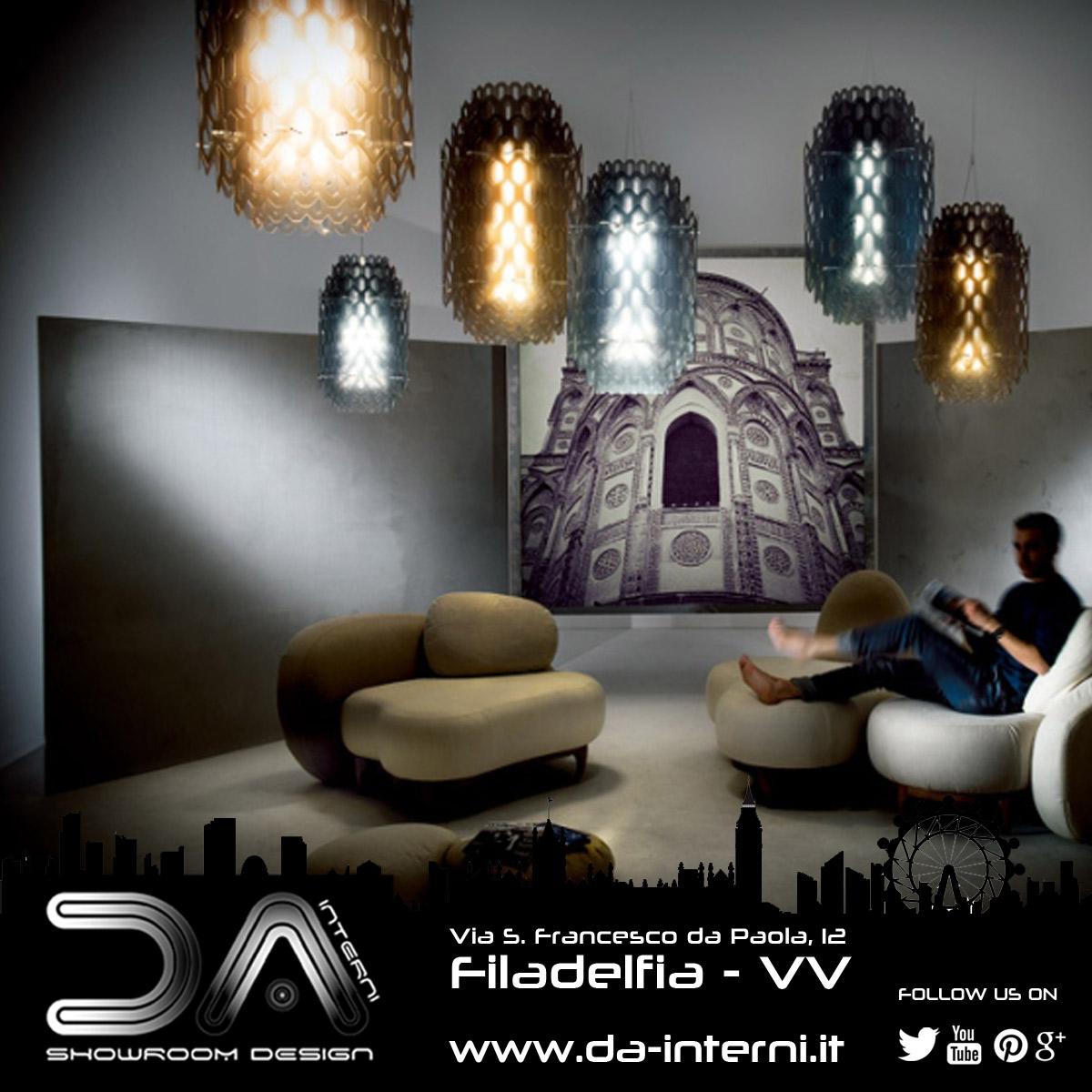 Da_Interni's tweet photo. #Chantal #design by Doriana e Massimiliano #Fuksas per #SLAMP #lampada #sospensione #DaInterni Semplicemente casa tua http://t.co/40aB0p8n3t