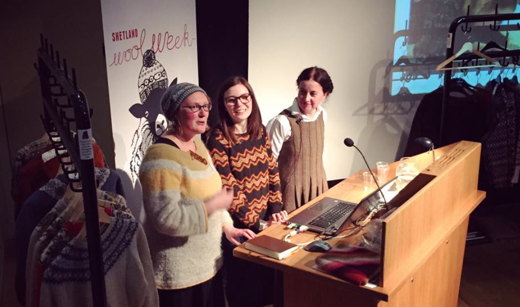 PromoteShetland's tweet photo. Did u miss @KDaviesdesigns &amp; @ow123's talk on Vintage Knitwear? #shetlandwoolweek Watch again http://t.co/PgVer0sLtz http://t.co/mBeWy7xYMm