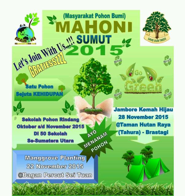fio_nda's tweet photo. Dukung gerakan MAHONI 2015 &amp; Jdilah investor Oksigen dgn tanam pohon @pritada @100jutapohon #MAHONI2015 #ini_pohonku http://t.co/22PPwZ2S5u