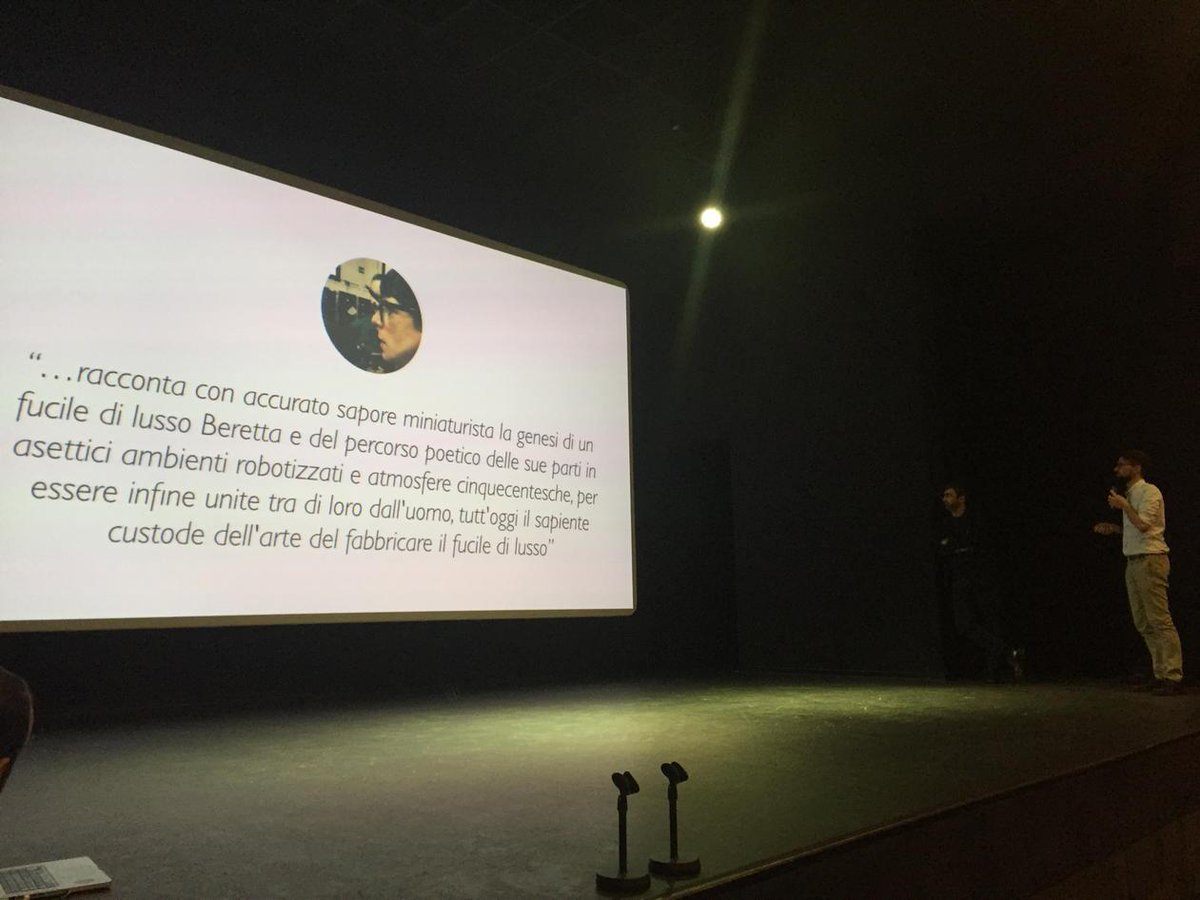 pane_web_salame's tweet photo. Non raccontare solo il prodotto, ma raccontare le persone. @BERETTAitalia a #PWES6 http://t.co/1YSmRnU4xU