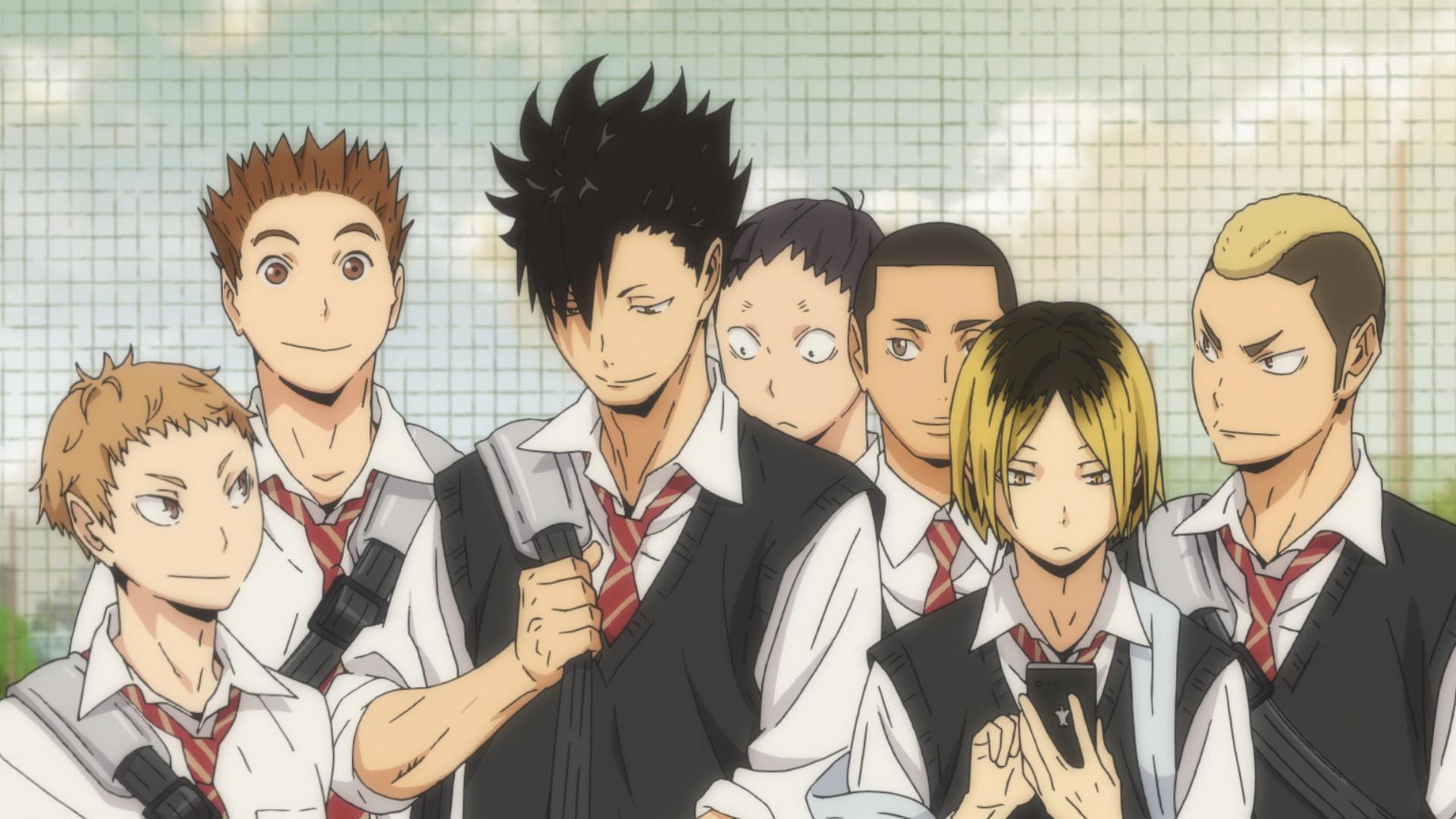 アニメ ハイキュー キンキュー 決起集会 そして ハイキュー セカンドシーズン の１話 烏野だけではありませんよ これから東京合宿で再開することになる 烏野の永遠のライバル 音駒高校の面々も１話に登場 ぜひ１話 お見逃しなくです