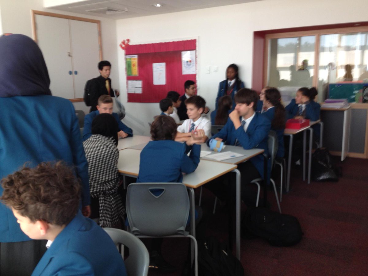 Working with students at the <a href="/UCL_Academy/">The UCL Academy</a> today.