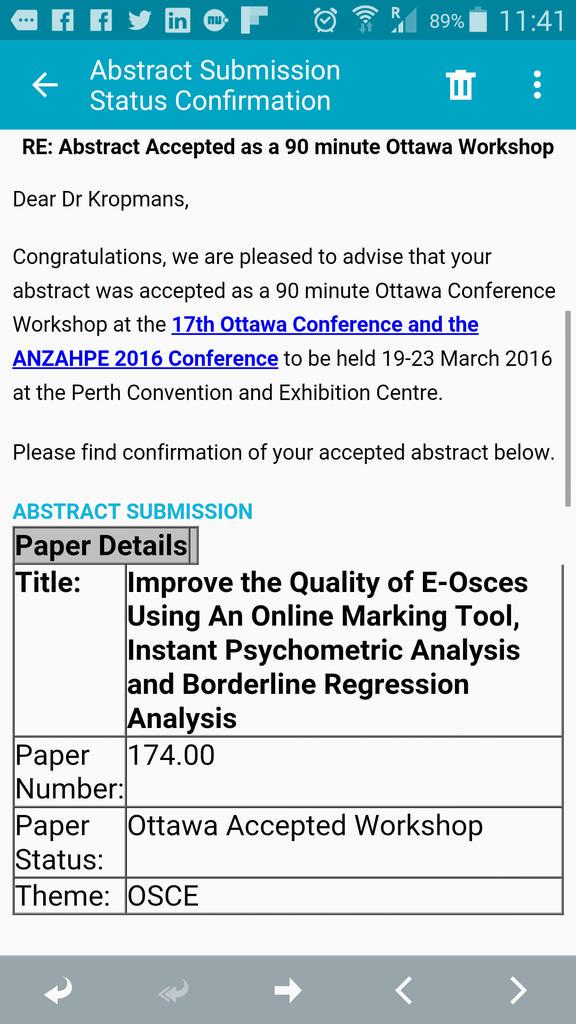Qpercom's tweet photo. E-OSCE workshop for #OTTAWA2016 #meded #clinicalskills #asme2015 we'll see you in Perth March 2016 #ameehacks http://t.co/zp7RM9Lnx0