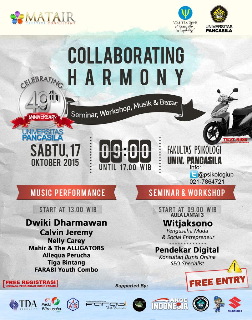 Hi all... come &amp; join us... one in harmony...