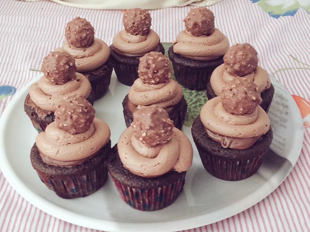 Aniket Samant On Twitter Lauraskitchen Ferrero Rocher Cupcakes