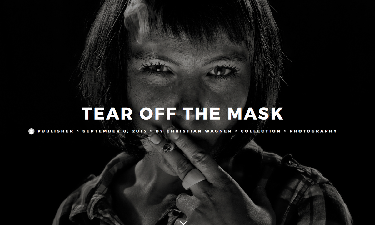 uncool_C's tweet image. The release of the almost forgotten: TEAR OFF THE MASK - a portrait series started in 2010 constructedrealities.net/index.php/2015…