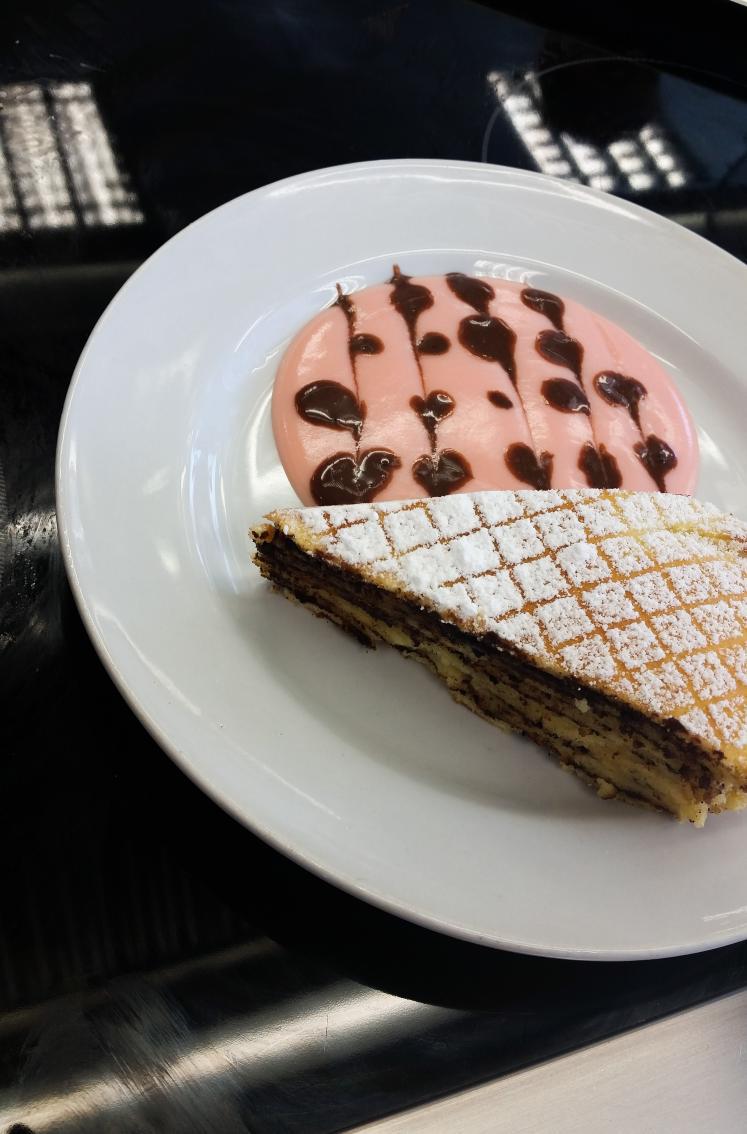  happy birthday! its a pancake cake. i hope you like it 