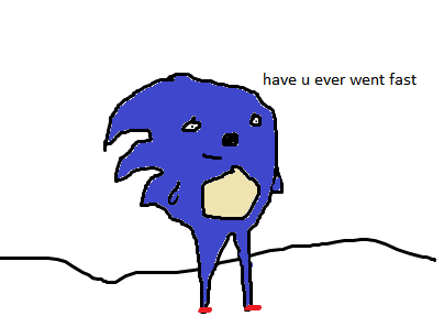sonic the hedgehog on twitter have u ever went fast fanartfriday