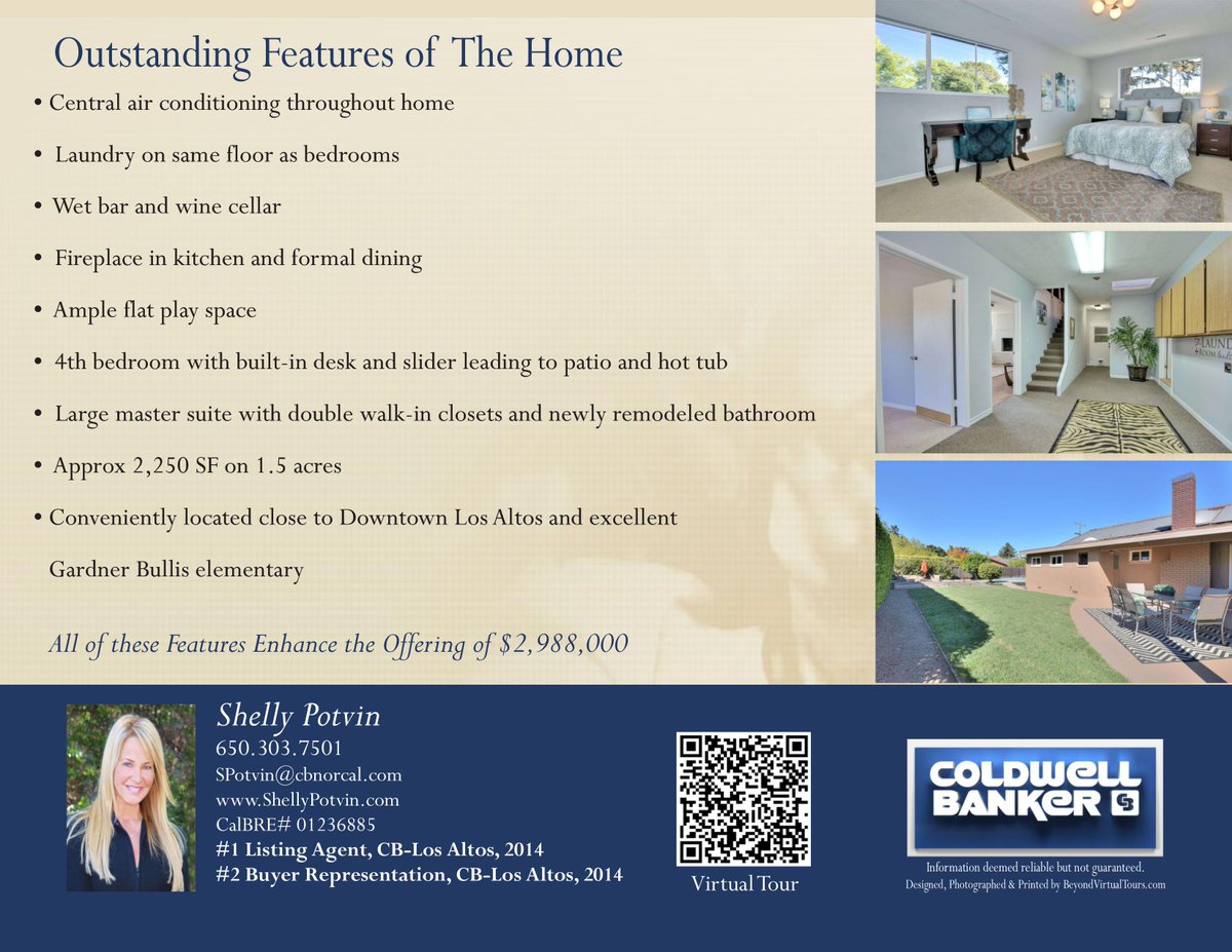 ShellyPotvin's tweet photo. 13220 Robleda Rd., Los Altos Hills
OPEN HOUSE TODAY!!
9:30am - 5pm
#SiliconValley #LosAltosHills #RealEstate http://t.co/VyoaBAjalQ