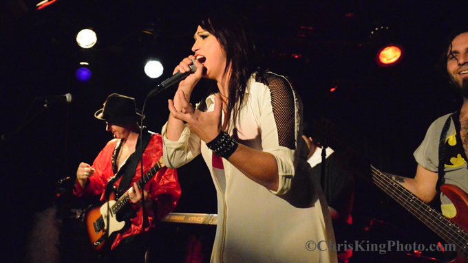 MY BEST FRIEND TILL the END @NickiHunter ENLIGHTENED the stage in her triumphant return @feralvinca @theVIPERroom<a class="tags" href="/tag/nickihunter">@nickihunter</a><a href="/tag/reelseduction"class="tags"><span>#reelseduction</span></a>