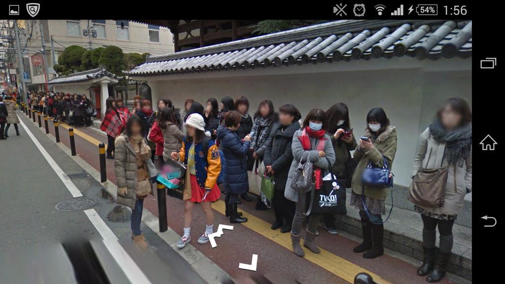 일본 구글 로드뷰에 찍힌 한국아이돌팬들 | 인스티즈