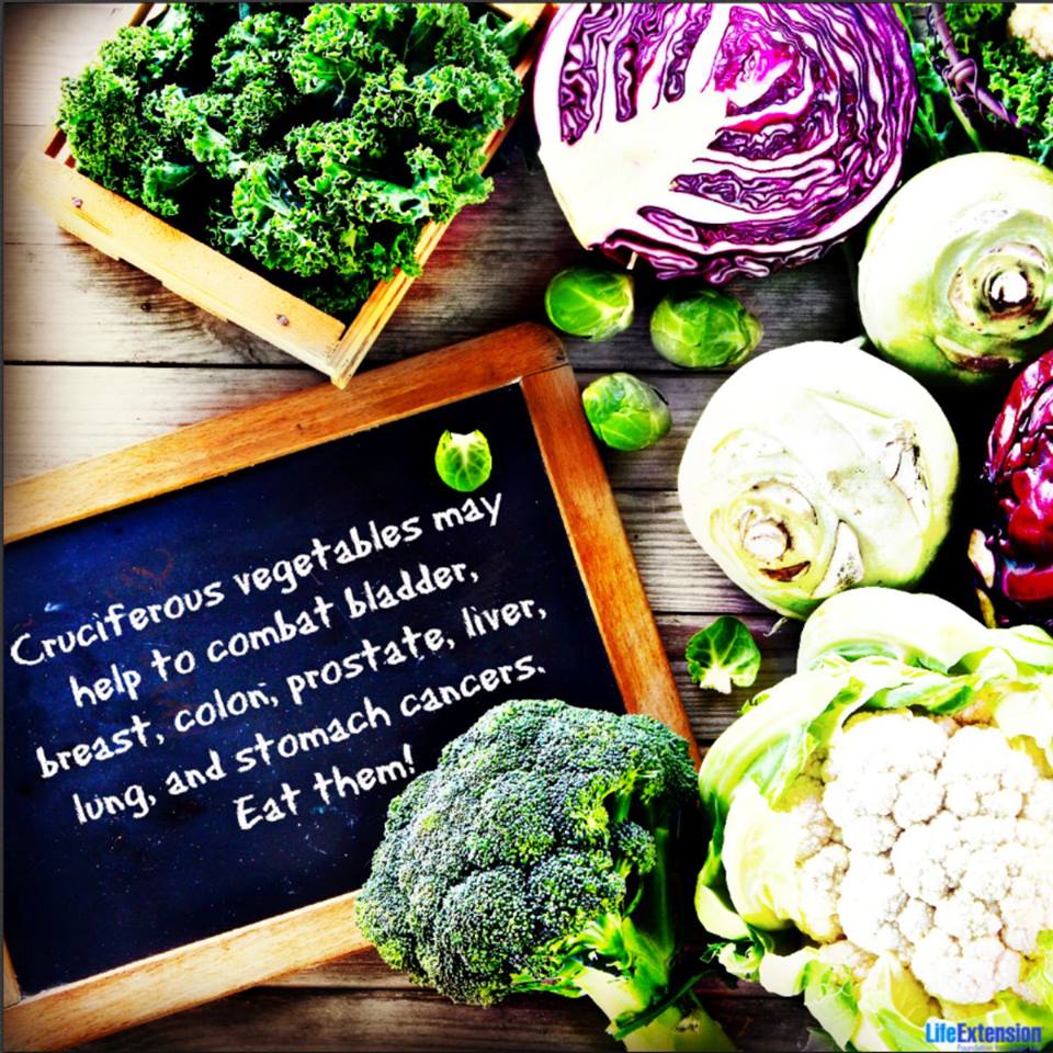 LifeExtension's tweet photo. What's your favorite cruciferous vegetable? #nutrition #health http://t.co/7no0eMpk3Z